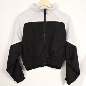 Cropped Windbreaker Jacket